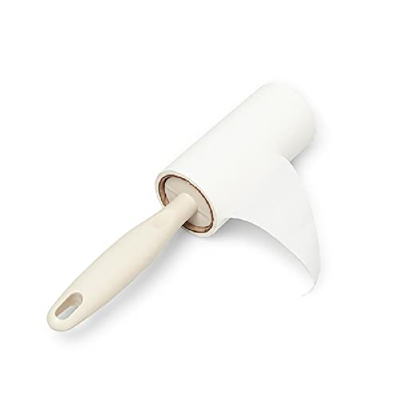 Reusable Sticky Picker Cleaner Easy-Tear Sheets Travel Pet Hair & Lint Rollers ( Set of 3 Rolls,40 Sheets Per Roll )Sheets Lint Roller Pet Hair Remover Fur remover Sticky Brush - Clothes Furniture