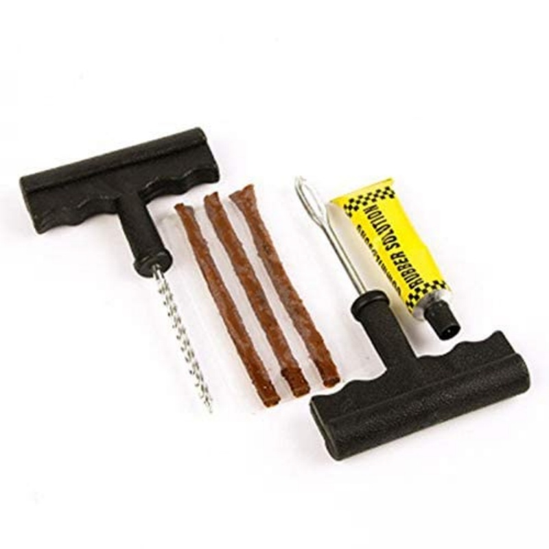 Auto Car Tire Repair Kit Car Bike Auto Tubeless Tire Tyre Puncture Plug Repair Tool Kit Tool