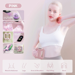 Multifunctional Ring Massager with Adjustable Belt, Portable Electric Full Body Massager for Waist, Back, Legs & Shoulder Relaxation, Vibration Fascial Massage Tool with Auto Off Service for Adults.