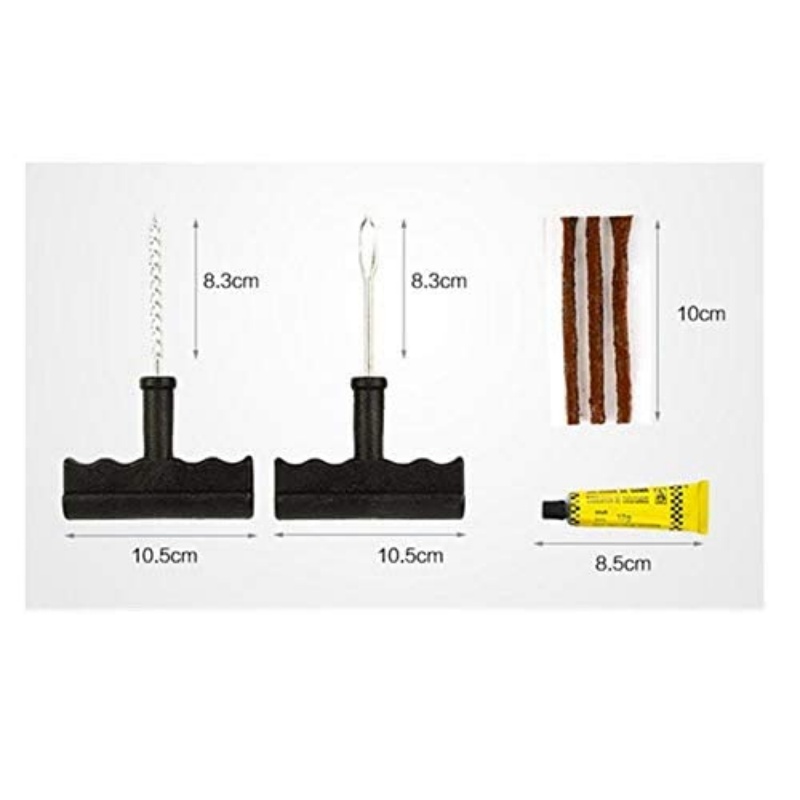 Auto Car Tire Repair Kit Car Bike Auto Tubeless Tire Tyre Puncture Plug Repair Tool Kit Tool