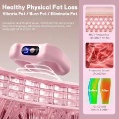 Multifunctional Ring Massager with Adjustable Belt, Portable Electric Full Body Massager for Waist, Back, Legs & Shoulder Relaxation, Vibration Fascial Massage Tool with Auto Off Service for Adults.