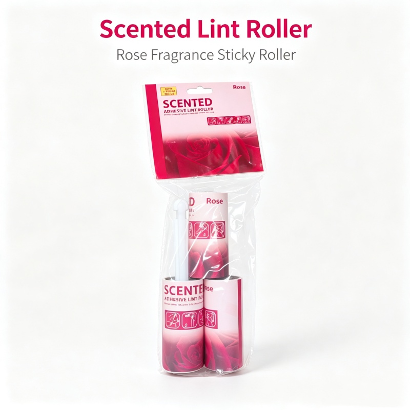 Reusable Sticky Picker Cleaner Easy-Tear Sheets Travel Pet Hair & Lint Rollers ( Set of 3 Rolls,40 Sheets Per Roll )Sheets Lint Roller Pet Hair Remover Fur remover Sticky Brush - Clothes Furniture
