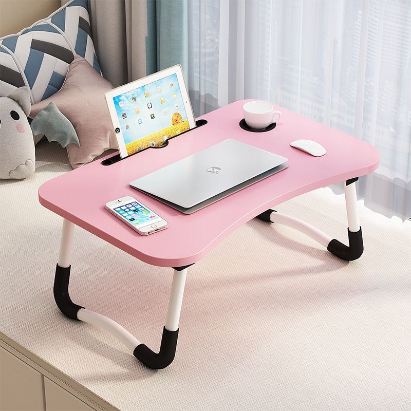 Homes Table Laptop Study Bed Home Wooden Foldable Students Stand Office Computer Desk Folding Work Tables Laptops Portable (Wood),Foldable Wooden Mini Lapdesk for Couch, Sofa Bed   （60*40cm）