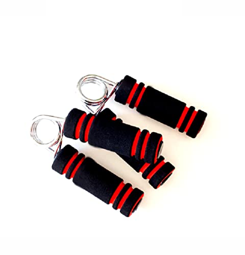 Best Foam Hand Grip (Pack of 2) for Training,Exercise and Gym/Men, Women Red Hand Grip