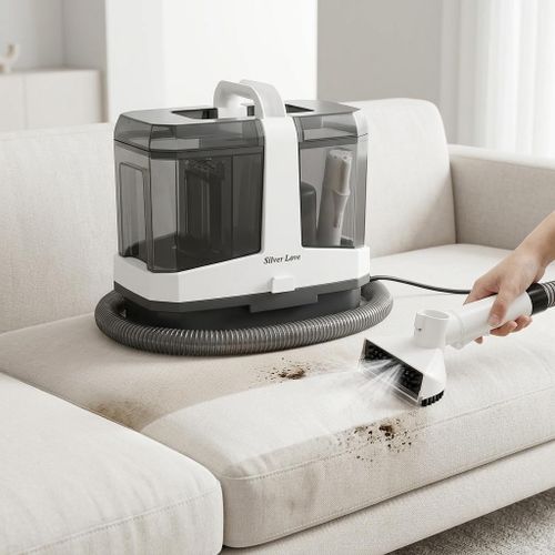 Portable Carpet & Upholstery Cleaner Machine Upholstery Cleaner Machine Stain Remover with Dual Tank wet and dry Portable Dual Tank Lightweight Spot Stain Remover For Sofa Carpet Car Rugs & Stairs