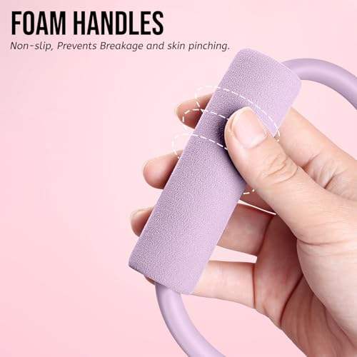 Figure 8 Toner Resistance Exercise Tube Band, Tensioner Stretch with Shoulder Arm Elastic Band for Chest Expansion Exercises, Yoga, Home Exercises (Pack of 1)