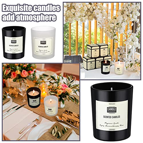 Scented Soy Candles Jar Gift, Elegant Style, Fresh Scent Natural Soy Wax and Fragrance, multiple Scents, Fall Home Decor, Boxed for Birthdays and Christmas, Thank You and Housewarming Gift