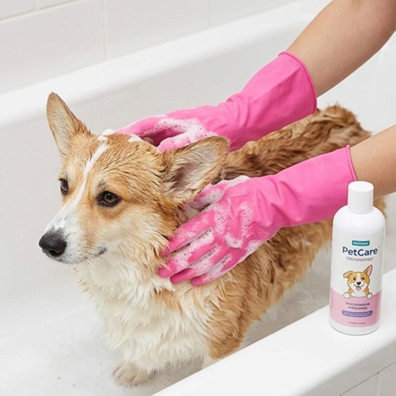 Dish Washing Cleaning Durable Rubber Latex Cleaning Gloves - Non-Slip Waterproof Dishwashing