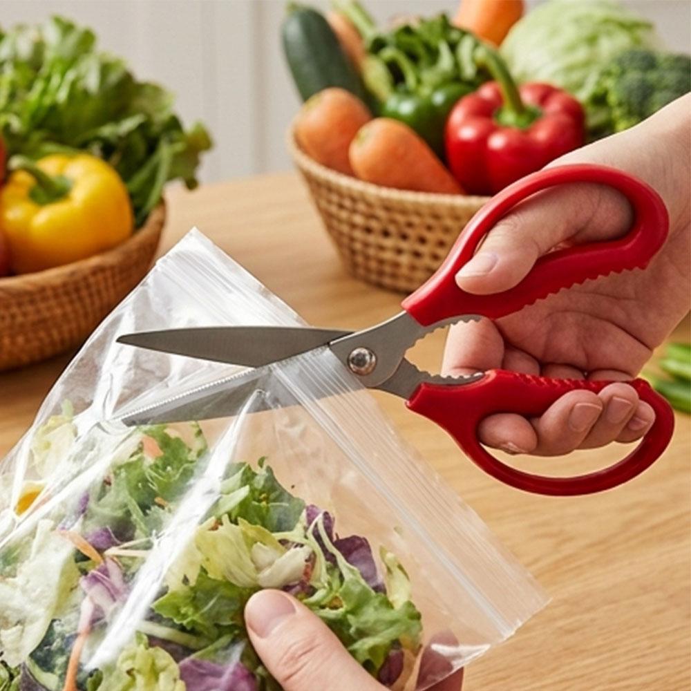 Heavy Duty Sharp Kitchen Scissors Stainless Steel Heavy Duty For Meat Poultry Vegetable Cooking