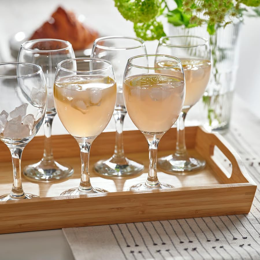 Small Wine Glasses, Modern Stemmed Glassware for Red Wines, Wine Tasting Events, Dinner Parties, Home Bar Essentials, Clear Mini Drinking Glasses