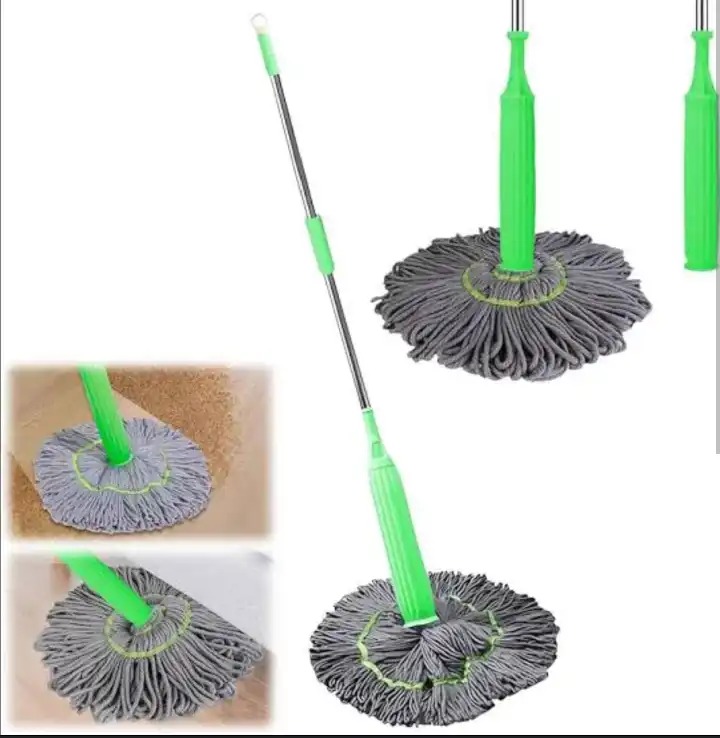 🥏2IN1 self -wringing twist mop🥏 Super fine microfibre 🥏Hand- free operation
