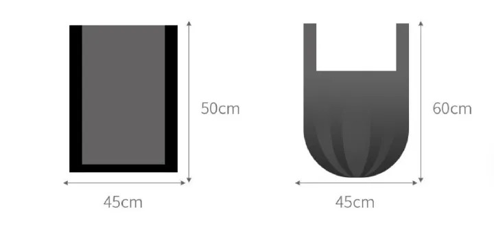 Trash bags🌼 100pcs garbage bags*🌼Trash bags🌼45*60cm
Trash bags🌼 100pcs garbage bags*🌼Trash bags🌼45*60cm