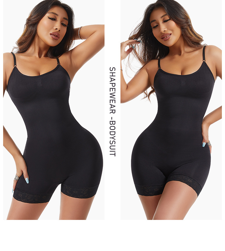 Women Shapewear Jumpsuit Plus Size Tummy Control Butt Lifter Chest Support Slim Body Shaper