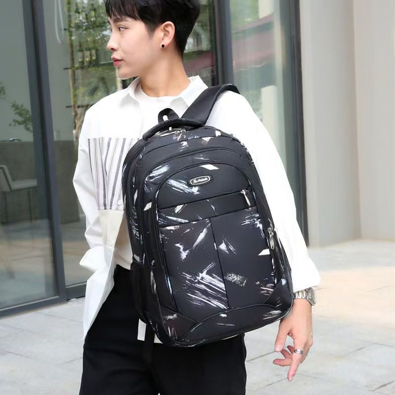 Premium Large Capacity Waterproof Men Backpack Unisex Student School Bag for Primary Middle High School Durable Multi-pocket Laptop Backpack Casual Outdoor Travel Rucksack