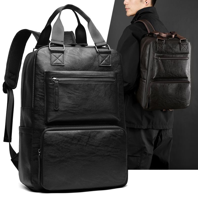 New Arrival Men Large Capacity Backpack Fashion Business Laptop Bag Casual Travel Student School Backpack