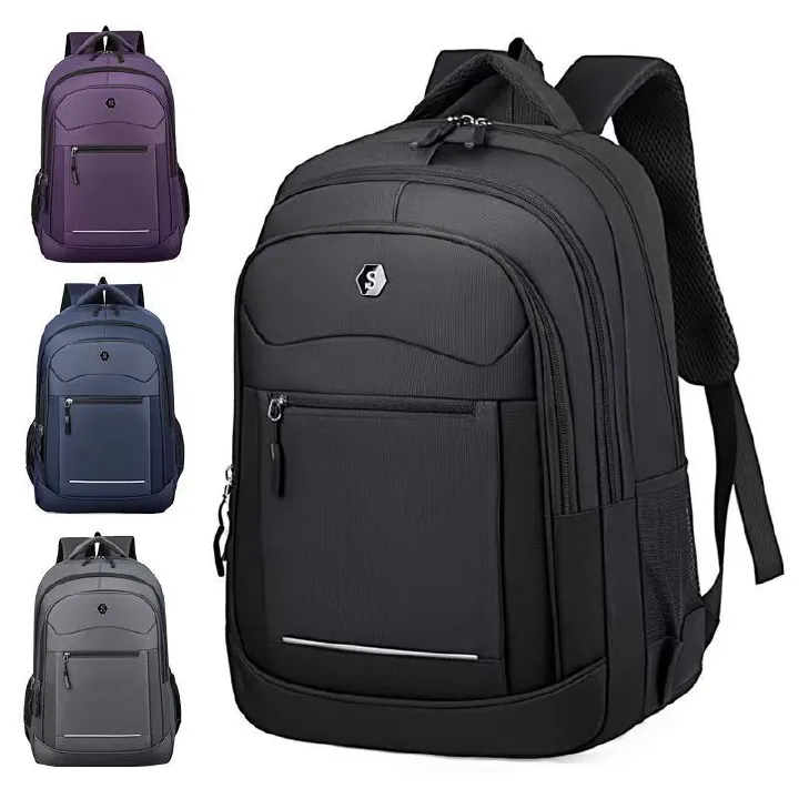 Men Fashion Large Capacity Backpack Multifunctional Business Laptop Bag, Casual Travel Rucksack, Durable Waterproof Student School Bag for Outdoor Commute Camping Trip