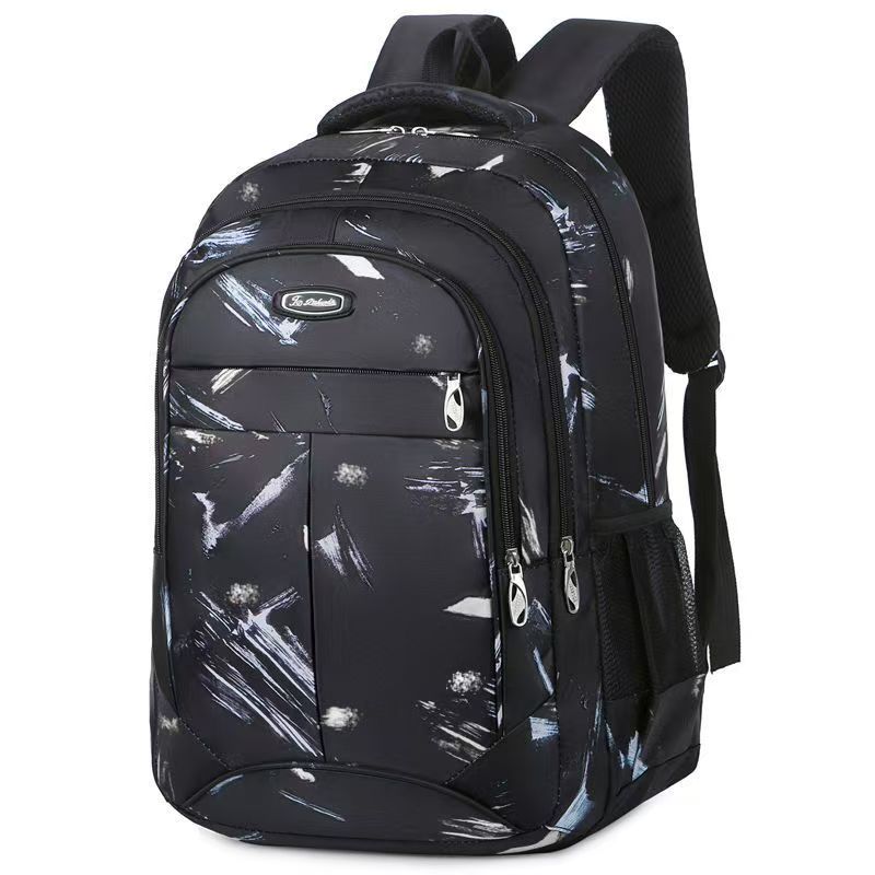 Premium Large Capacity Waterproof Men Backpack Unisex Student School Bag for Primary Middle High School Durable Multi-pocket Laptop Backpack Casual Outdoor Travel Rucksack