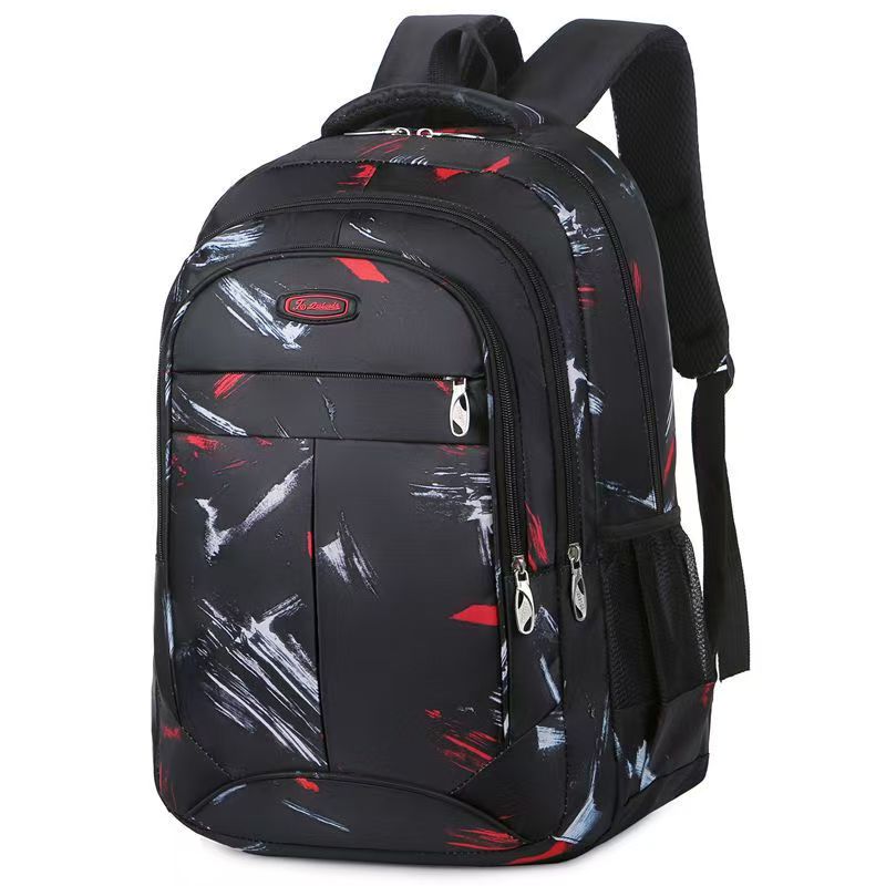Premium Large Capacity Waterproof Men Backpack Unisex Student School Bag for Primary Middle High School Durable Multi-pocket Laptop Backpack Casual Outdoor Travel Rucksack