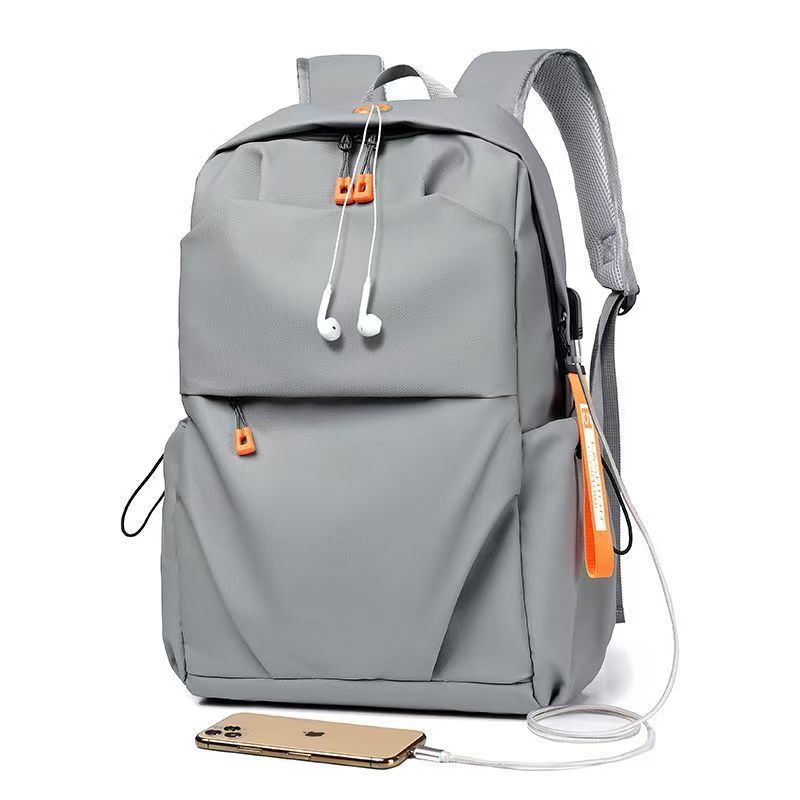 Men's Fashion Backpack Water-Resistant PU Leather 14 Inch Laptop Bag Durable Casual Travel Daypack Lightweight & Multi-Pocket