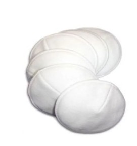 Leak-Proof Cotton Breast Pads | Soft Reusable Nursing Pads | Washable, Padded & Absorbent Breastfeeding Pads | Gentle, Eco-Friendly Comfort for Moms