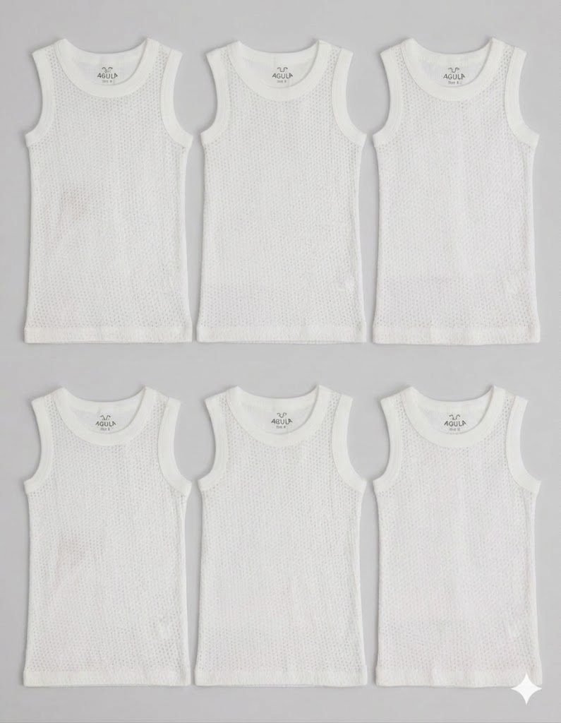 Unisex Cotton Vests for Newborn Babies - Soft, Breathable Infants Underwear Singlets