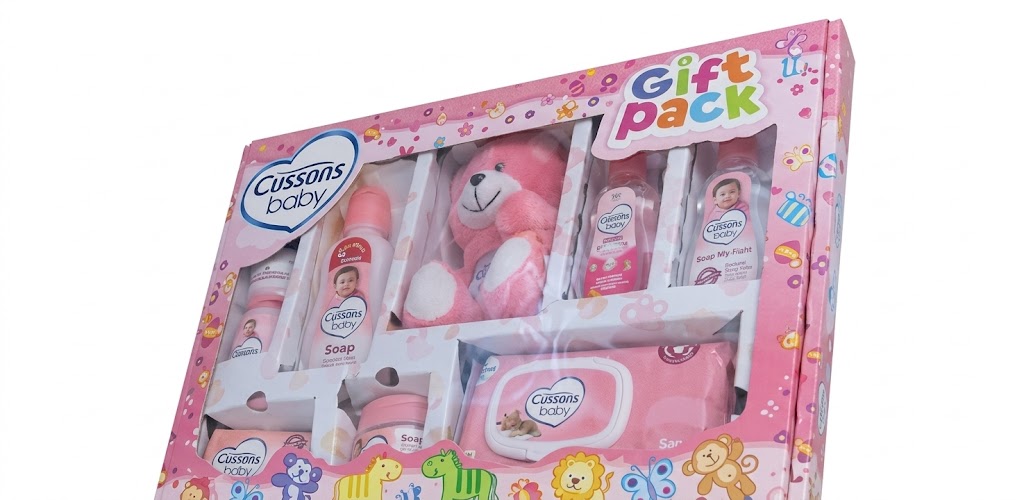 Cussons Baby Gentle Skin Care Gift Pack – 7 Essential Care Items