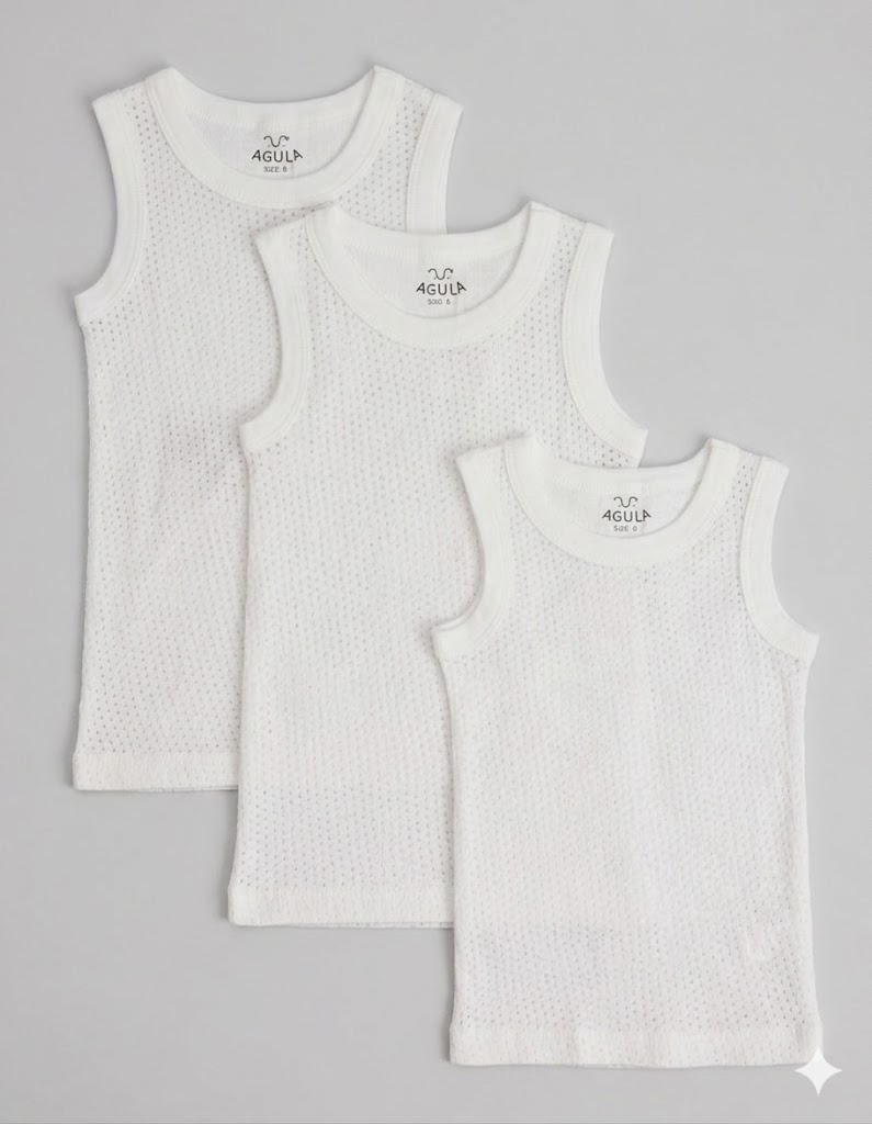 Unisex Cotton Vests for Newborn Babies - Soft, Breathable Infants Underwear Singlets