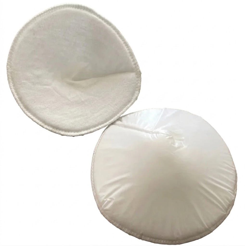 Leak-Proof Cotton Breast Pads | Soft Reusable Nursing Pads | Washable, Padded & Absorbent Breastfeeding Pads | Gentle, Eco-Friendly Comfort for Moms