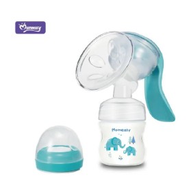 Momeasy Manual Breast Pump – Anti-Countercurrent Design for Hygiene | Portable & Silent | Comfortable High-Efficiency Suction | BPA-Free Baby Feeding Essentials