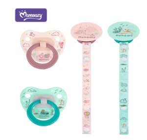 Momeasy 11-Pc Newborn Baby Feeding Essentials Gift Set – BPA-Free Anti-Colic Bottles, Silicone Cleaning Brushes & Storage Containers