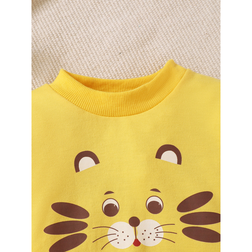 Infant Baby Boy Line Printed Coat Outwear Knitted Suit  Baby Girl Baby Boy's Winter Suit Baby Suit