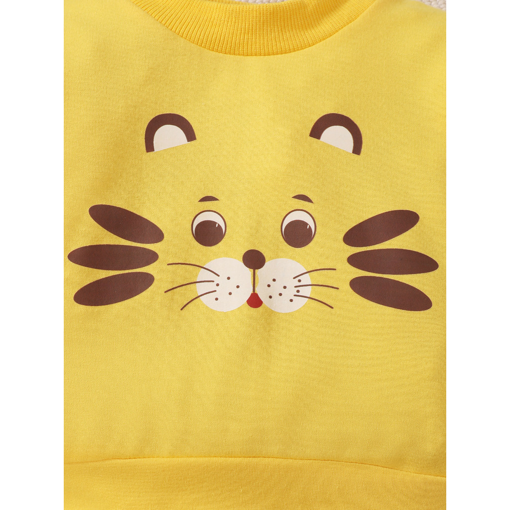 Infant Baby Boy Line Printed Coat Outwear Knitted Suit  Baby Girl Baby Boy's Winter Suit Baby Suit