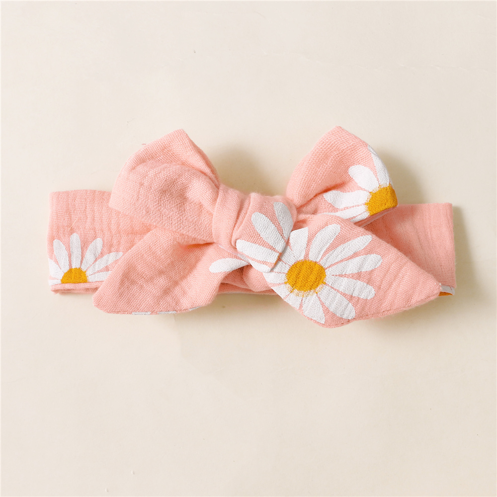 Newborn Baby Girl Romper Ruffle Fly Sleeve Cotton Romper with Headband Floral Print Outfit Clothing