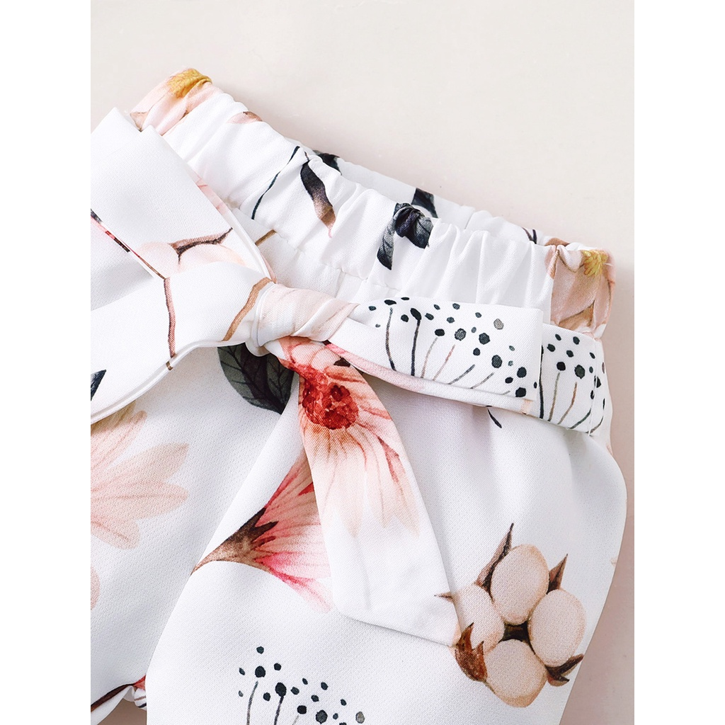 0-18 Months Newborn Baby Girl 3pcs Clothing Set Letter Print Long Sleeve Bodysuit with Pants Headwear Fashion Cute Infant Baby Girl Daily Outfit