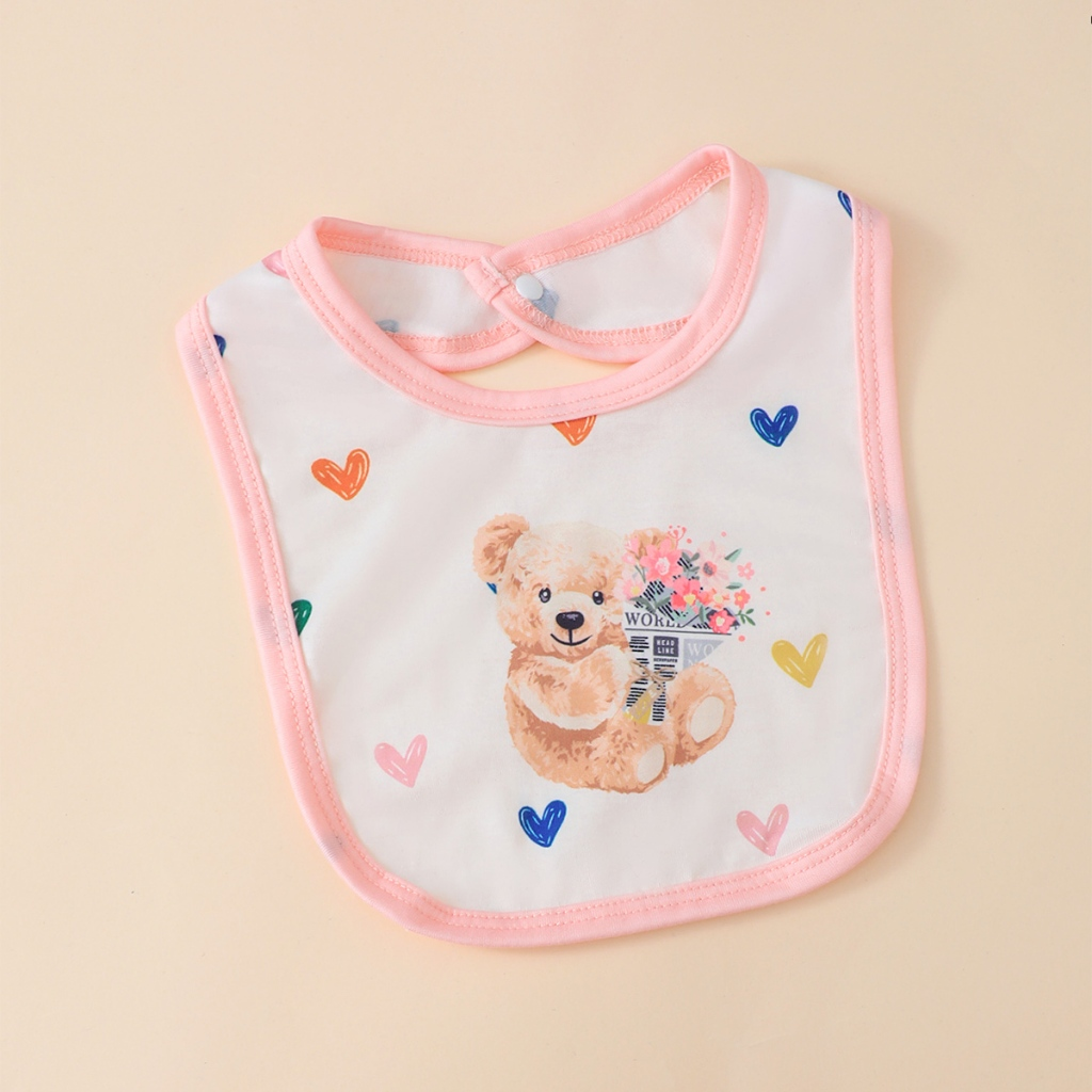 Baby White Long Sleeve jumpsuit Pink Bear Hat Set 1-18 Months Male and Female Baby Spring and Autumn Crawling Clothes Outing Full Moon Gift