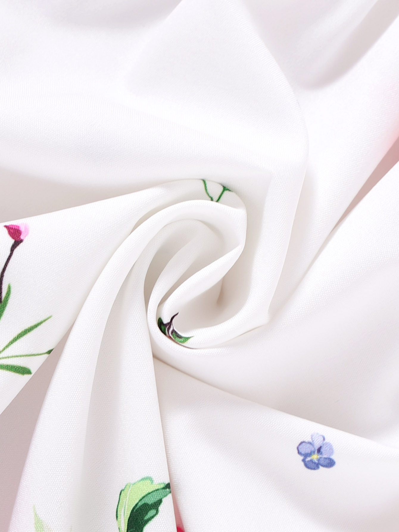 【0-3Y】 Toddler Girl Casual Dress | White Spaghetti Strap Floral Print Dress with Elastic Waist | Cute Summer Outfit
