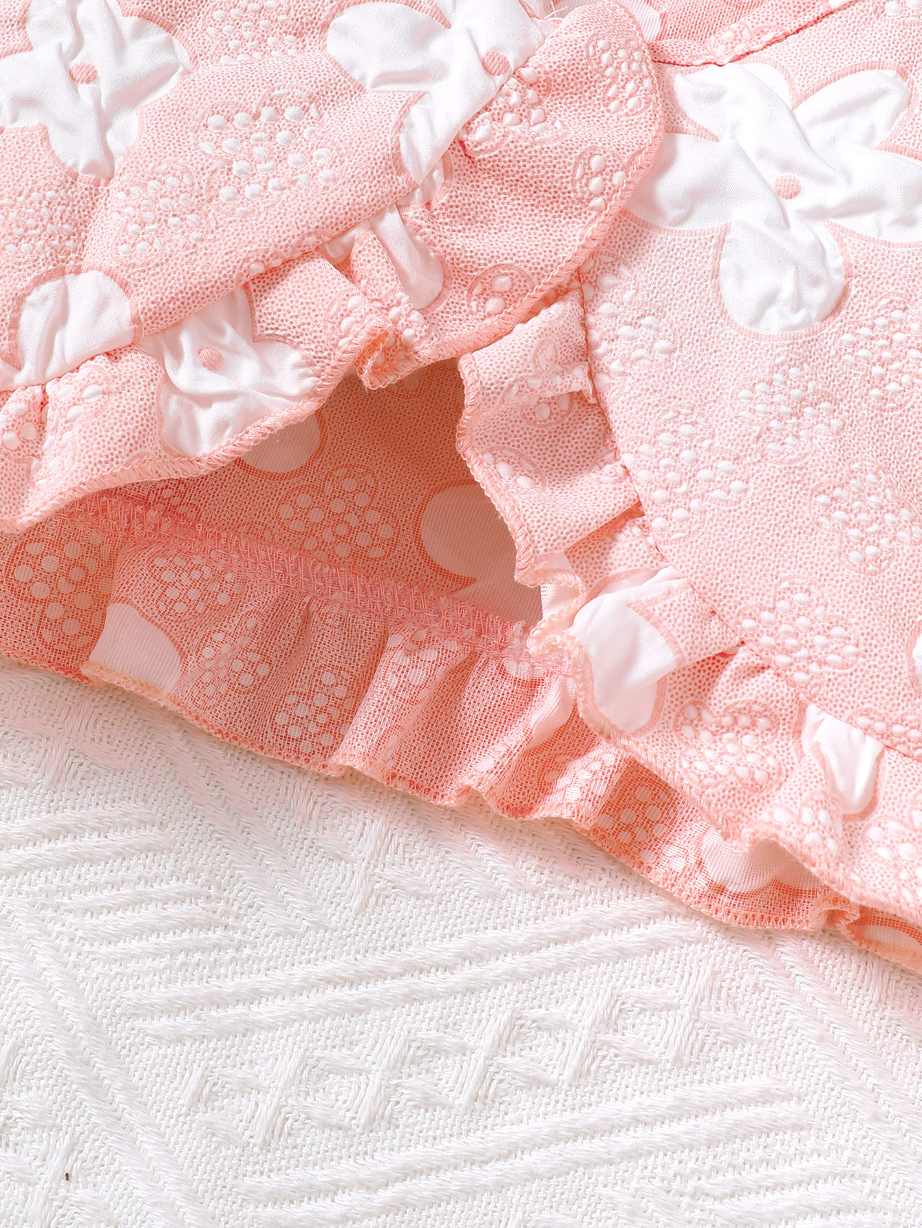 【3PCS】 6M-3Y Toddler Girl Outfit | Pink Butterfly Applique Dress + Matching Short Cardigan + Bow Headband | Sweet Princess Set