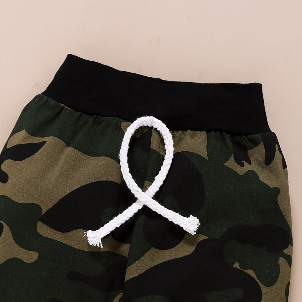 【3PCS】 0-18M Baby Boy Formal Set | "Ladies I Have Arrived" Letters Print Romper + Camouflage Pants + Matching Hat | Party Casual Wear