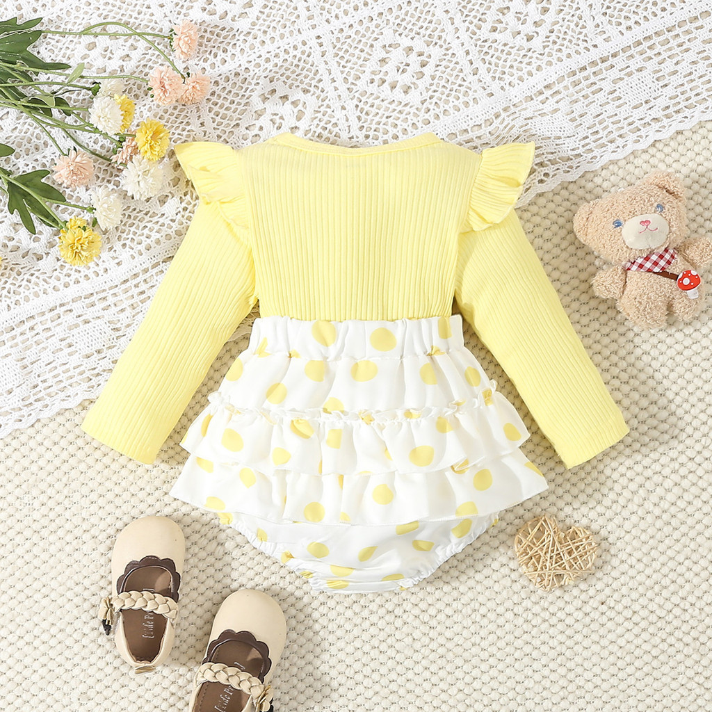 3-24Months Toddler Baby Girl 2pcs Clothing Set Short Sleeve White Shirt with Skirt Fashion Cute Korean Style Infant Baby Girl Daily Outfit