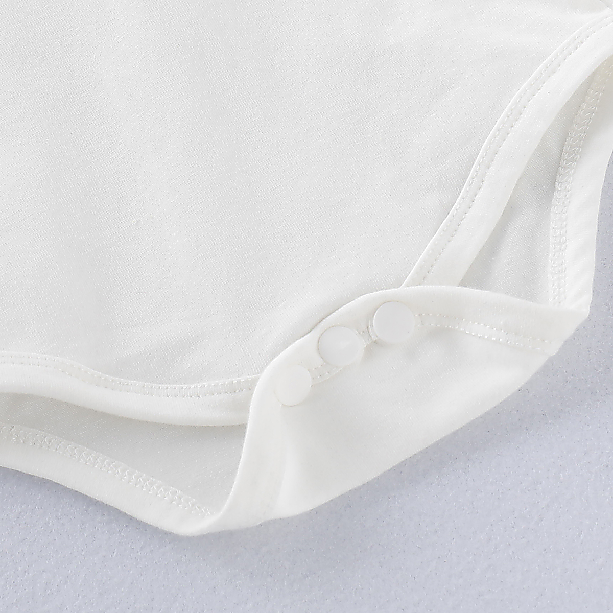 【2PCS】 6-24M Baby Boy Formal Outfit | White Bow Tie Romper + Suspender Shorts | Gentleman Party Wear