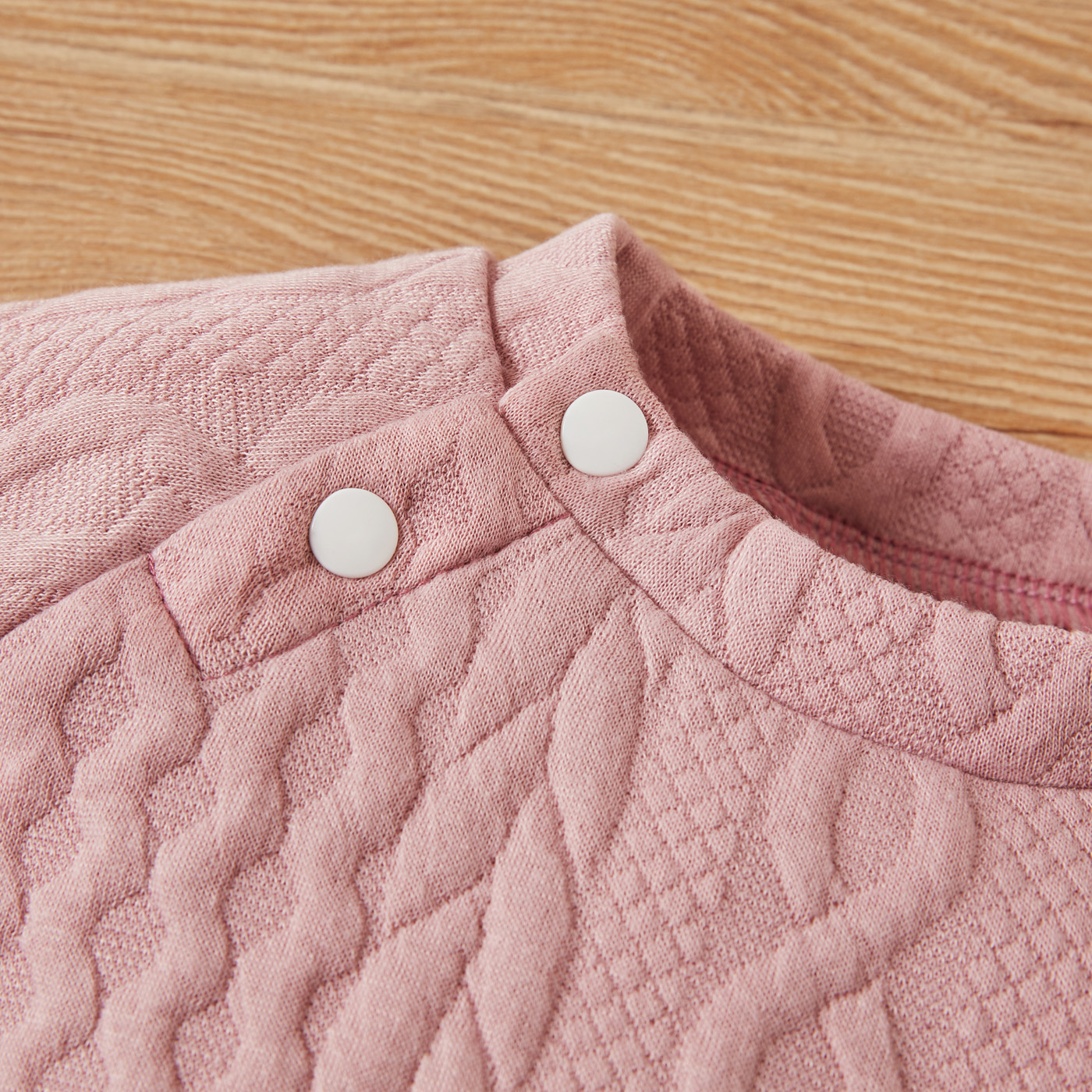 【2PCS】 0-3Y Toddler Baby Set | Pink Cable Knit Sweatshirt + Matching Pants | Soft Fall/Winter Wear