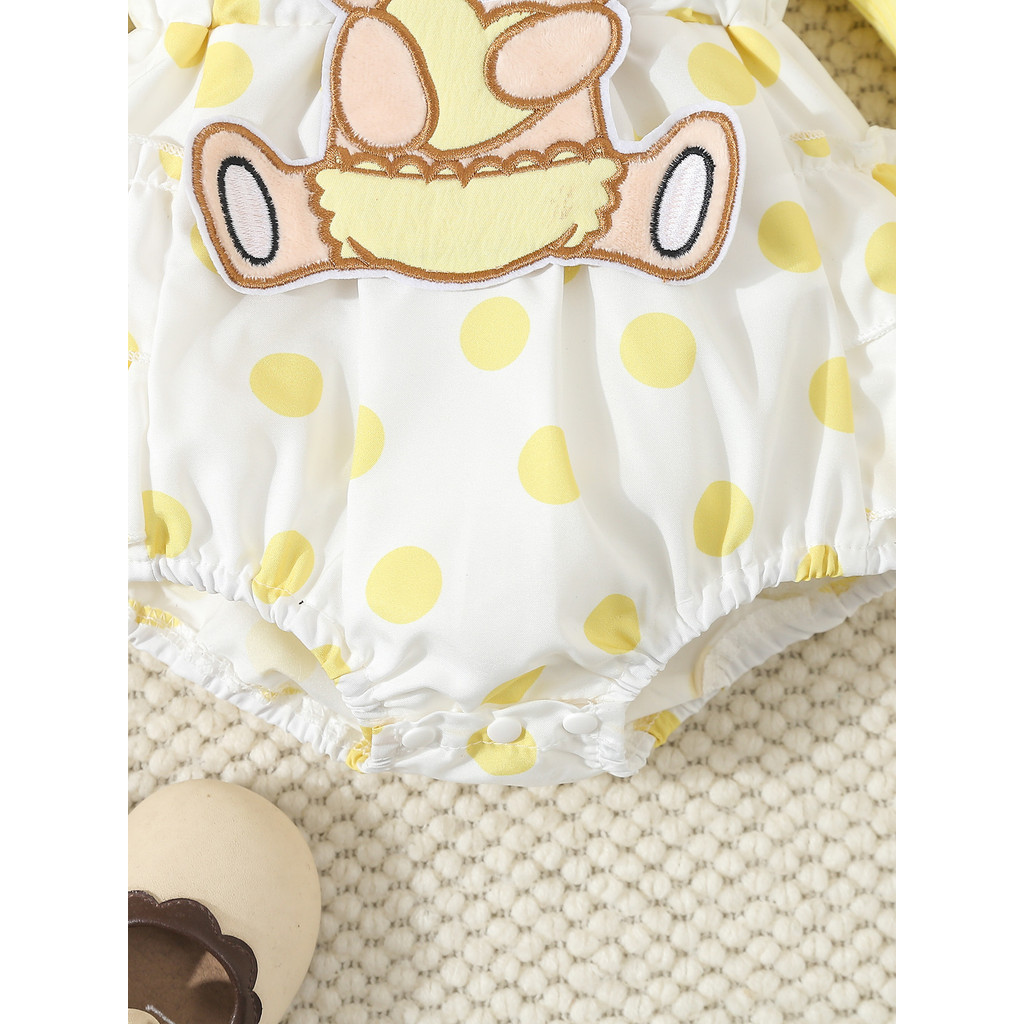 3-24Months Toddler Baby Girl 2pcs Clothing Set Short Sleeve White Shirt with Skirt Fashion Cute Korean Style Infant Baby Girl Daily Outfit