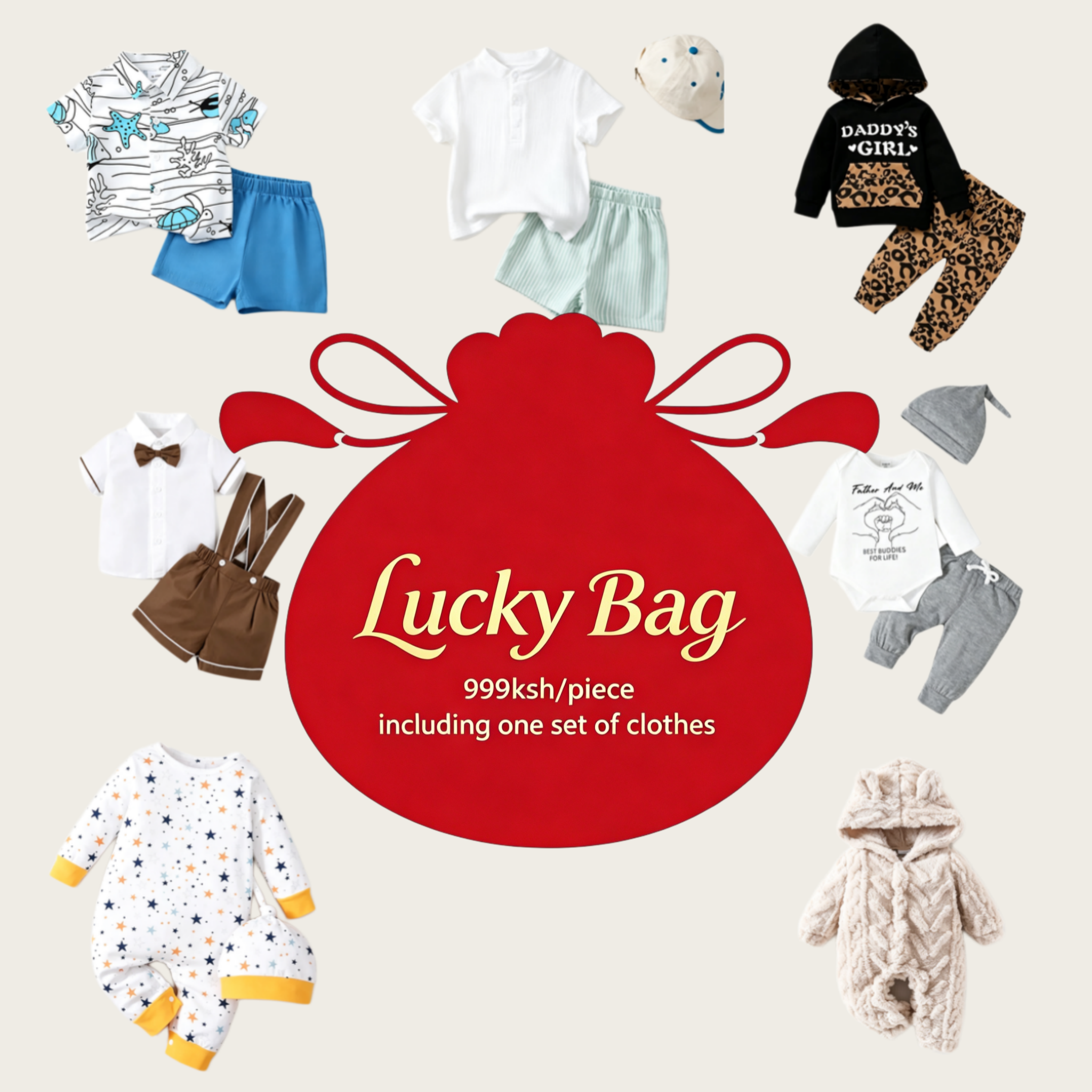 🎁 Boys' blind box lucky bag | Handsome casual non picky value combination | Children's surprise lucky bag