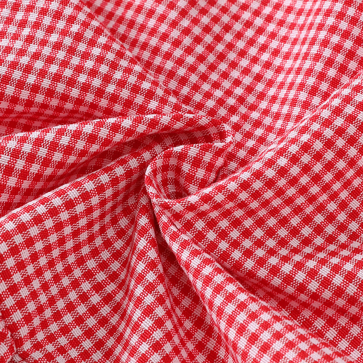Catpapa girl | 0-3Y Baby Girls' Strawberry Print Gingham A-Line Dress with Matching Bag, Lightweight & Comfortable, for Beach & Casual Outings | baby girls clothes sets outfits | BabyDress