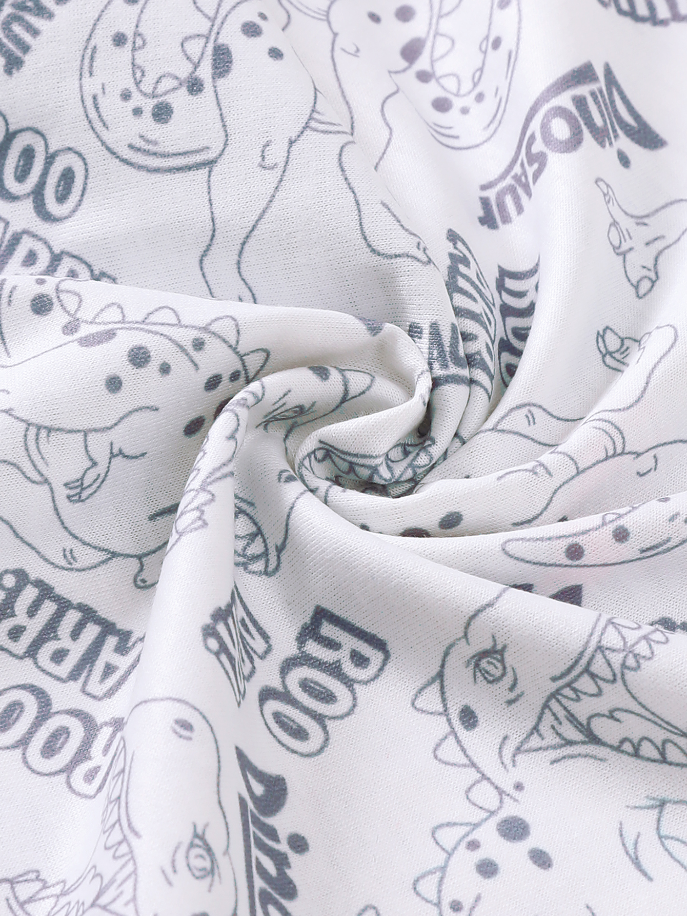 Catpapa boy Dinosaur Print Long Sleeve Romper Jogger Pants & Knot Hat 3Pcs Set, 0-2Y Baby Boys, Soft Breathable Fabric, For Daily Wear & Baby Photoshoots boys clothing set baby romper