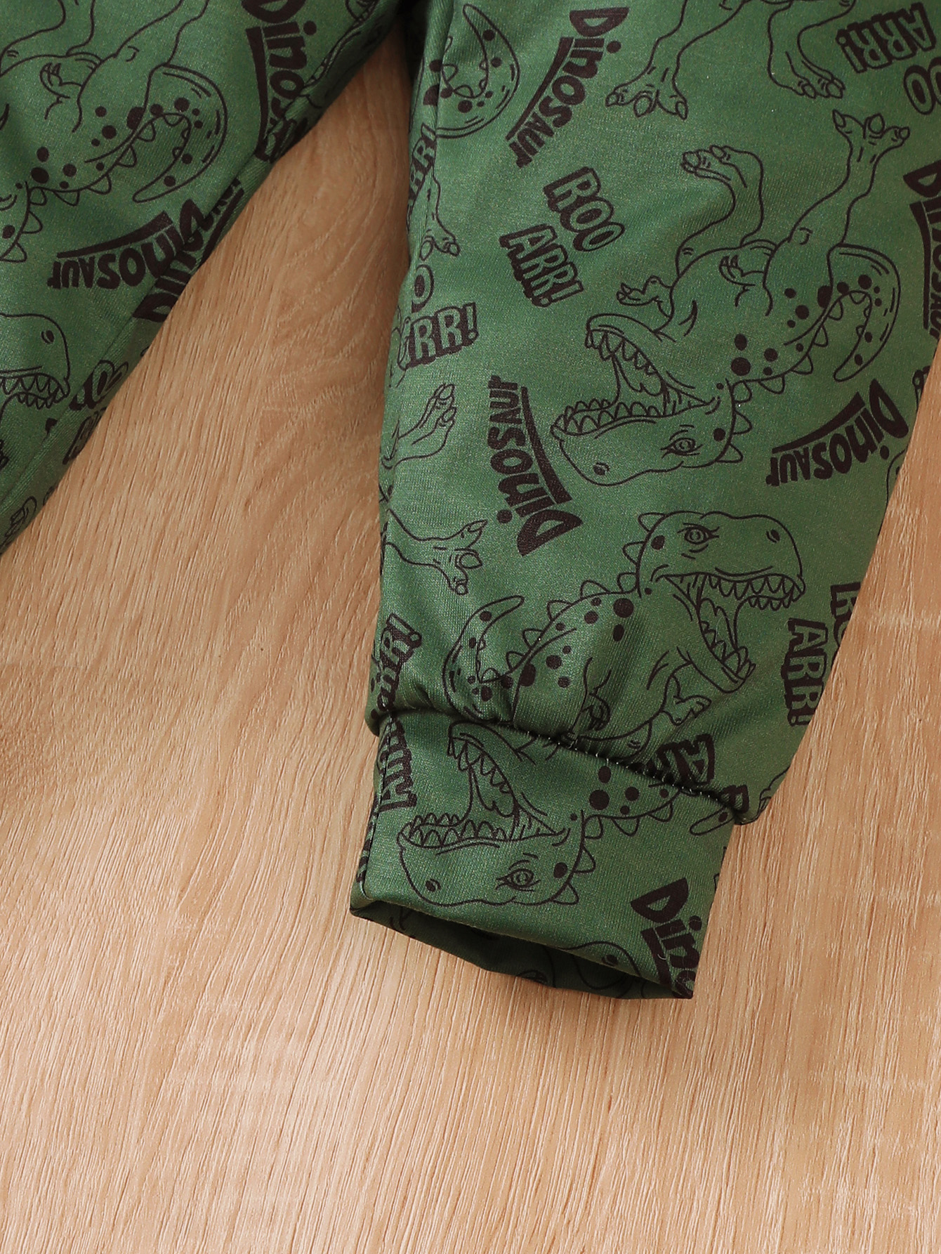 Catpapa boy Dinosaur Print Long Sleeve Romper Jogger Pants & Knot Hat 3Pcs Set, 0-2Y Baby Boys, Soft Breathable Fabric, For Daily Wear & Baby Photoshoots boys clothing set baby romper