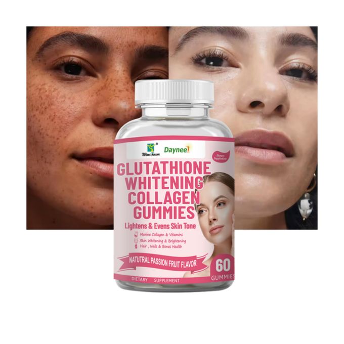 GlutaThione Collagen Gummies for Skin Glow & Radiance (60 Gummies)