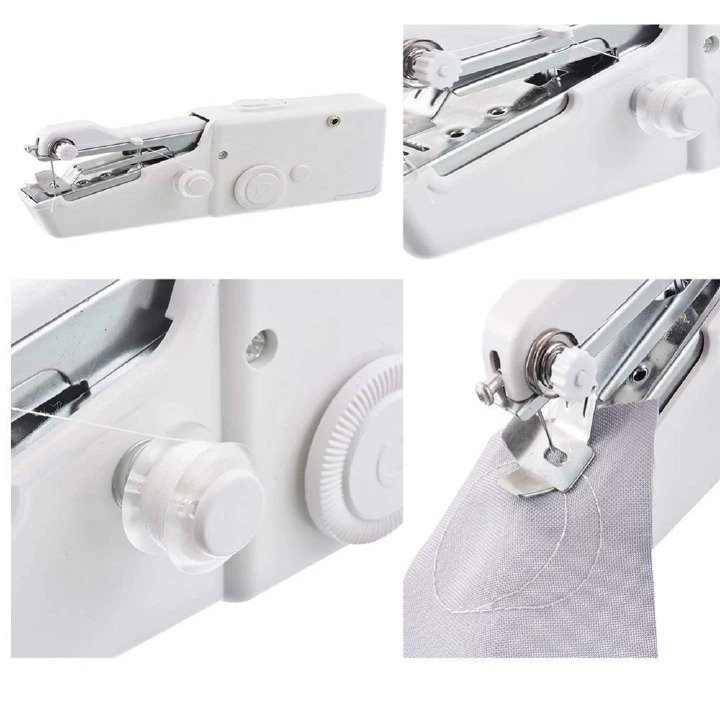 Portable Sewing Machine Mini Household Items Handheld Stitching Sew Handy StiTch Needles Work