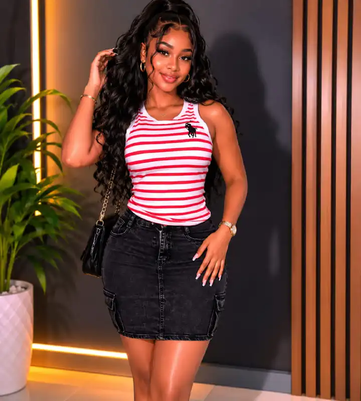 SAVE YOUR MONEY!!! new women cargo skirts breathable and comfortable for daily wear