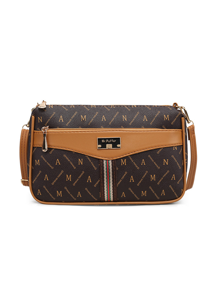 2025 new shoulder crossbody bag with high-end feel, mother's bag for going out, large capacity mother-in-law, middle-aged and elderly women's bag for hair replacement Style_1 AS PICTURE